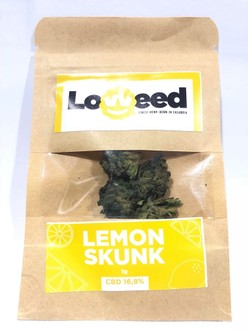 CANNABIS  LOWEED FINEST HEMP-BORN IN CALABRIA 1G